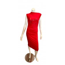 ROSSO CORSA DRESS - RED